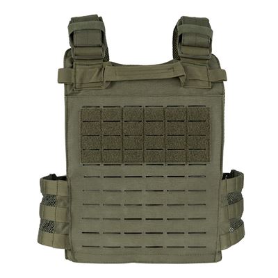 QR Plate Carrier Lasercut GREEN