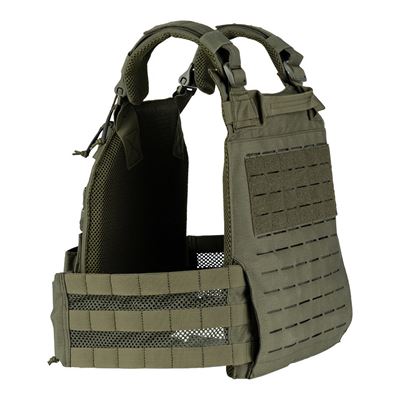 QR Plate Carrier Lasercut GREEN