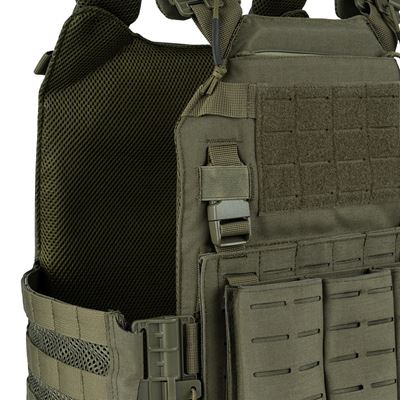 QR Plate Carrier Lasercut GREEN