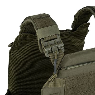 QR Plate Carrier Lasercut GREEN