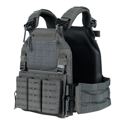 QR Plate Carrier Lasercut WOLF GREY