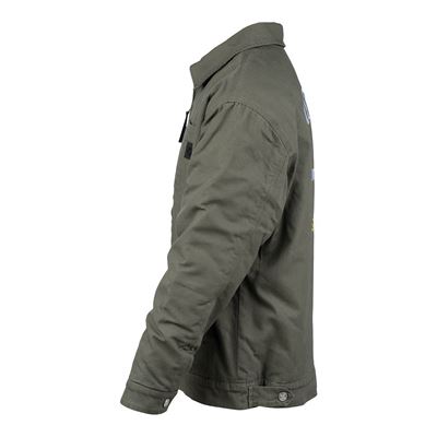 HERITAGE AIRBORNE jacket with embroidery – GREEN FOSTEX 129806 6