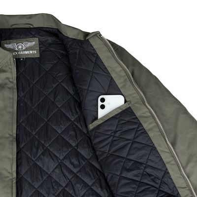HERITAGE AIRBORNE jacket with embroidery – GREEN FOSTEX 129806 9