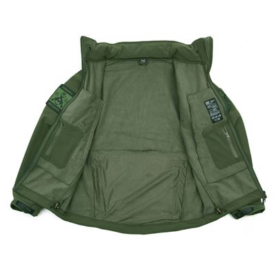 Softshell Tactical jacket 101 INC GREEN