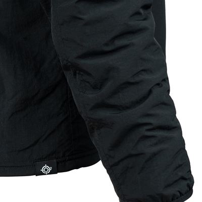 Reversible sherpa softshell jacket BLACK/OLIVE