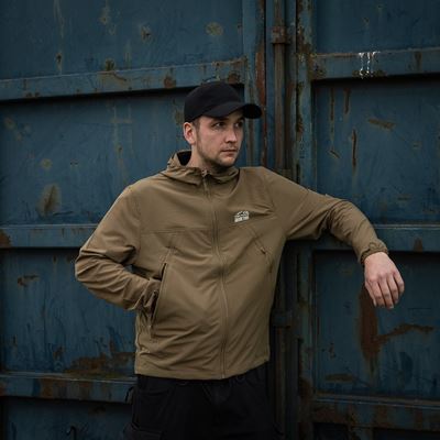 TRAIL softshell jacket COYOTE