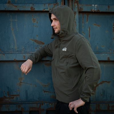 TRAIL softshell jacket RANGER GREEN
