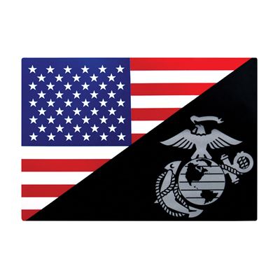 USMC Eagle Globe and Anchor Flag Decal