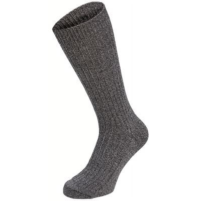 BW socks with heel GREY