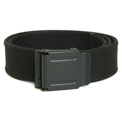 Belt with metal buckle BLACK