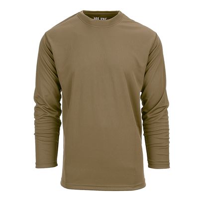 Tactical t-shirt Quick Dry long sleeve COYOTE