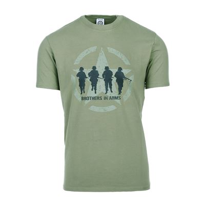 T-shirt BROTHERS IN ARMS GREEN