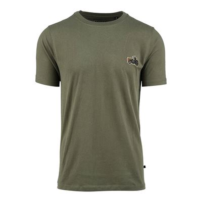 WWII Liberator WLA Badge Motorcycle T-shirt – GREEN FOSTEX 133651 2