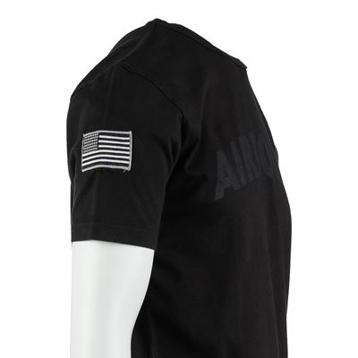 AIRBORNE T-shirt with 101st Division patch on the sleeve – BLACK FOSTEX 133670-B 4