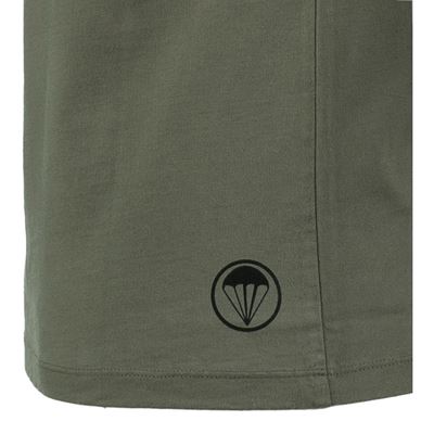 AIRBORNE T-shirt with 101st Division patch on the sleeve – GREEN FOSTEX 133670-Z 3