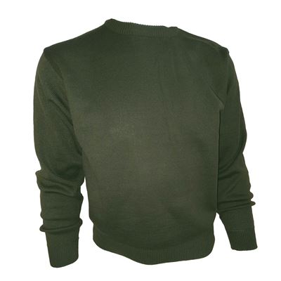 Sweater ROUND weak hunting green