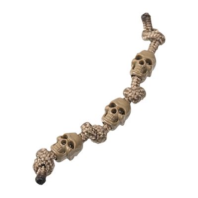 Skull Cord Stoppers COYOTE