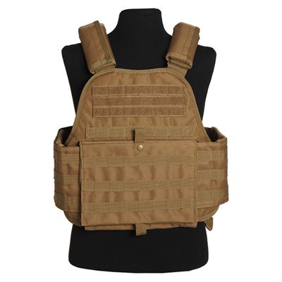 Tactical Vests MOLLE PLATE CARRIER COYOTE