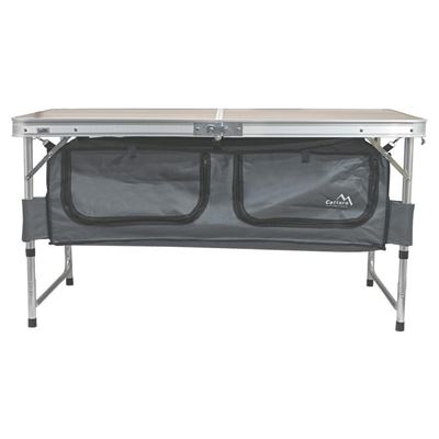 Table Folding Camping Board - Umakart Imitation Wood Board Cattara 13481 8