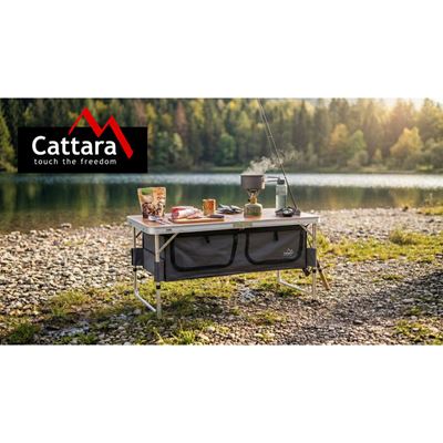 Table Folding Camping Board - Umakart Imitation Wood Board Cattara 13481 3