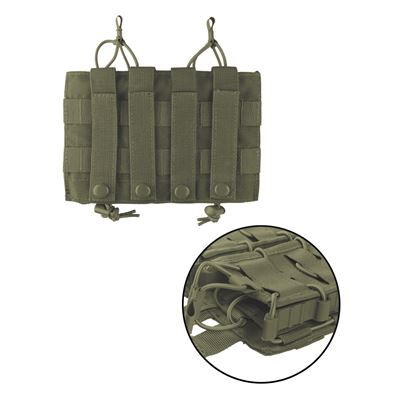 Open FLEX pouch for 2x magazines OLIV