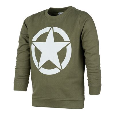 Kids Sweatshirt U.S. Star GREEN FOSTEX 135101 2