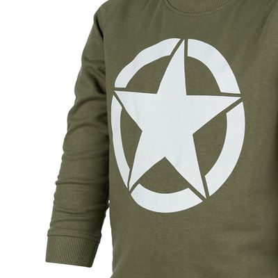 Kids Sweatshirt U.S. Star GREEN FOSTEX 135101 3