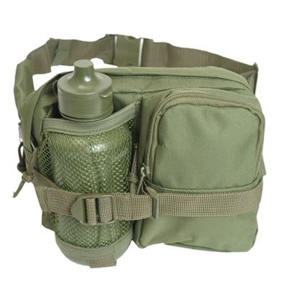 Waist FLASCH with plastic bottles OLIVE