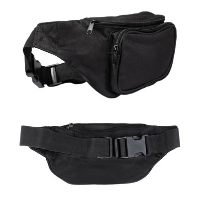 Waist FANNY PACK BLACK two departments