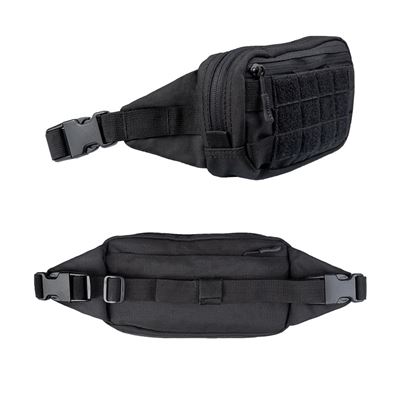 MOLLE FANNY PACK Velcro BLACK