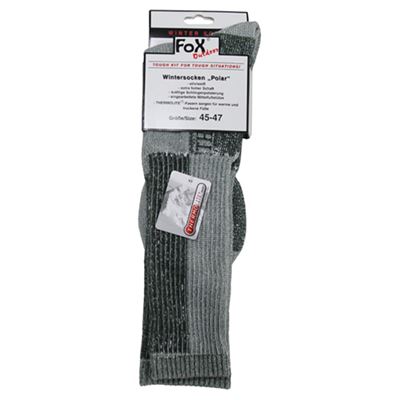 Socks POLAR FOX Winter OLIVE/GREY