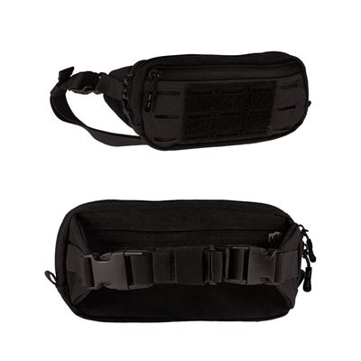 MOLLE LASER FANNY PACK Velcro BLACK