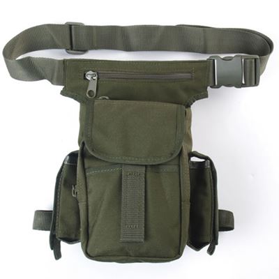 Waist MULTIPACK with 5 pockets OLIVE