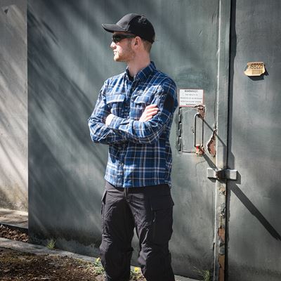 Flannel shirt CONTRACTOR Blue/grey