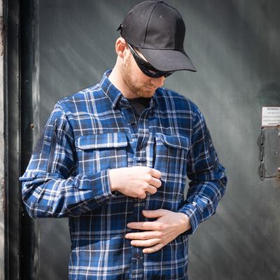 Flannel shirt CONTRACTOR Blue/grey