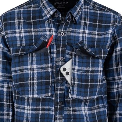 Flannel shirt CONTRACTOR Blue/grey