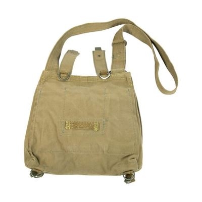 Czechoslovak People’s Army (ČSLA) vz.82 / 60 small field bread bag with strap, SAND-coloured, original storage Czech Army 1370500 2