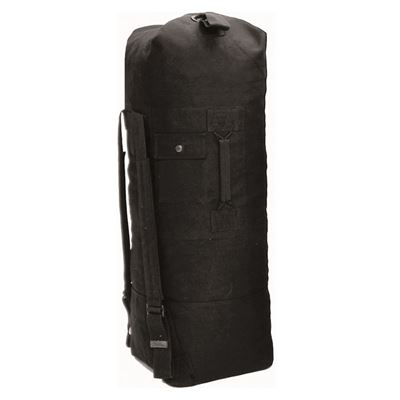 U.S. shipping bag with two straps BLACK