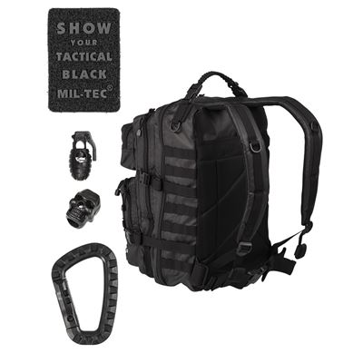 Rucksack ASSAULT II large PU backpack BLACK