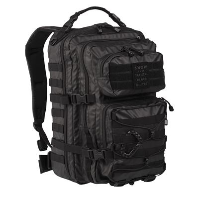 Rucksack ASSAULT II large PU backpack BLACK