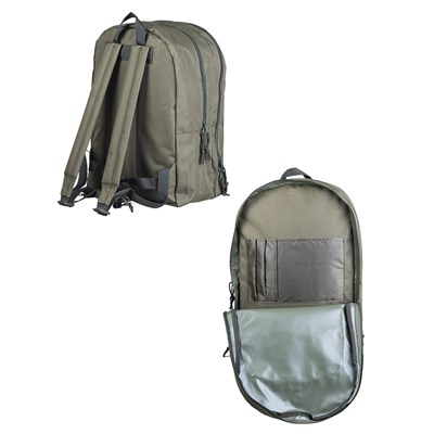 DAY PACK backpack two departments OLIVE