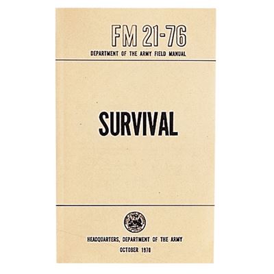 Survival Manual 288 pages