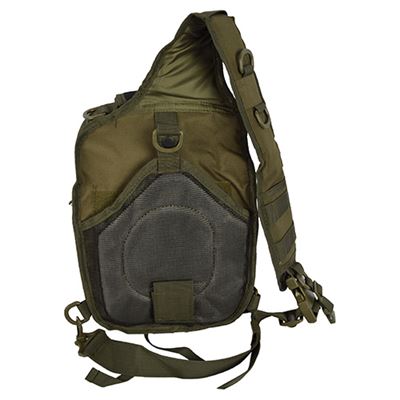 ASSAULT small backpack over one shoulder OLIVE