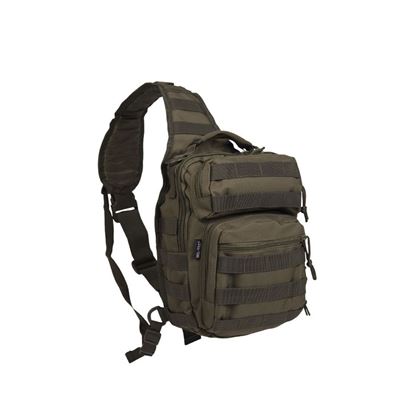 ASSAULT small backpack over one shoulder OLIVE