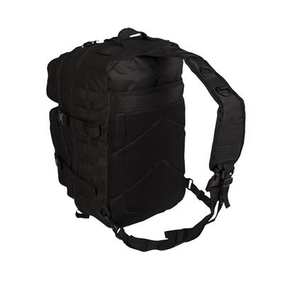 ASSAULT large backpack over one shoulder BLACK