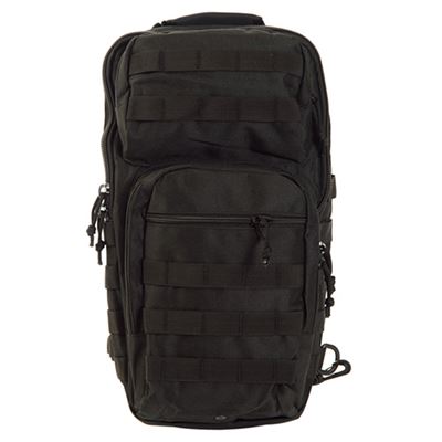 ASSAULT large backpack over one shoulder BLACK