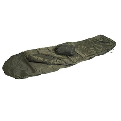 COMMANDO sleeping bag with compression sack OLIVE