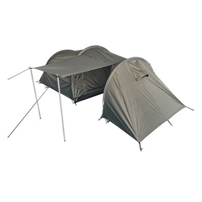 Tent PLUS STORAGE for 2 Persons OLIVE