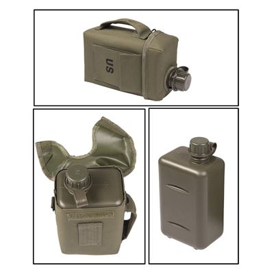 Field  PATROL 2L bottle with packaging and strap OLIV