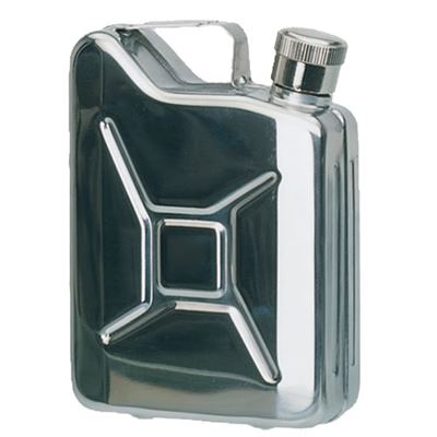 Hipflask shaped cans contents 170 ml